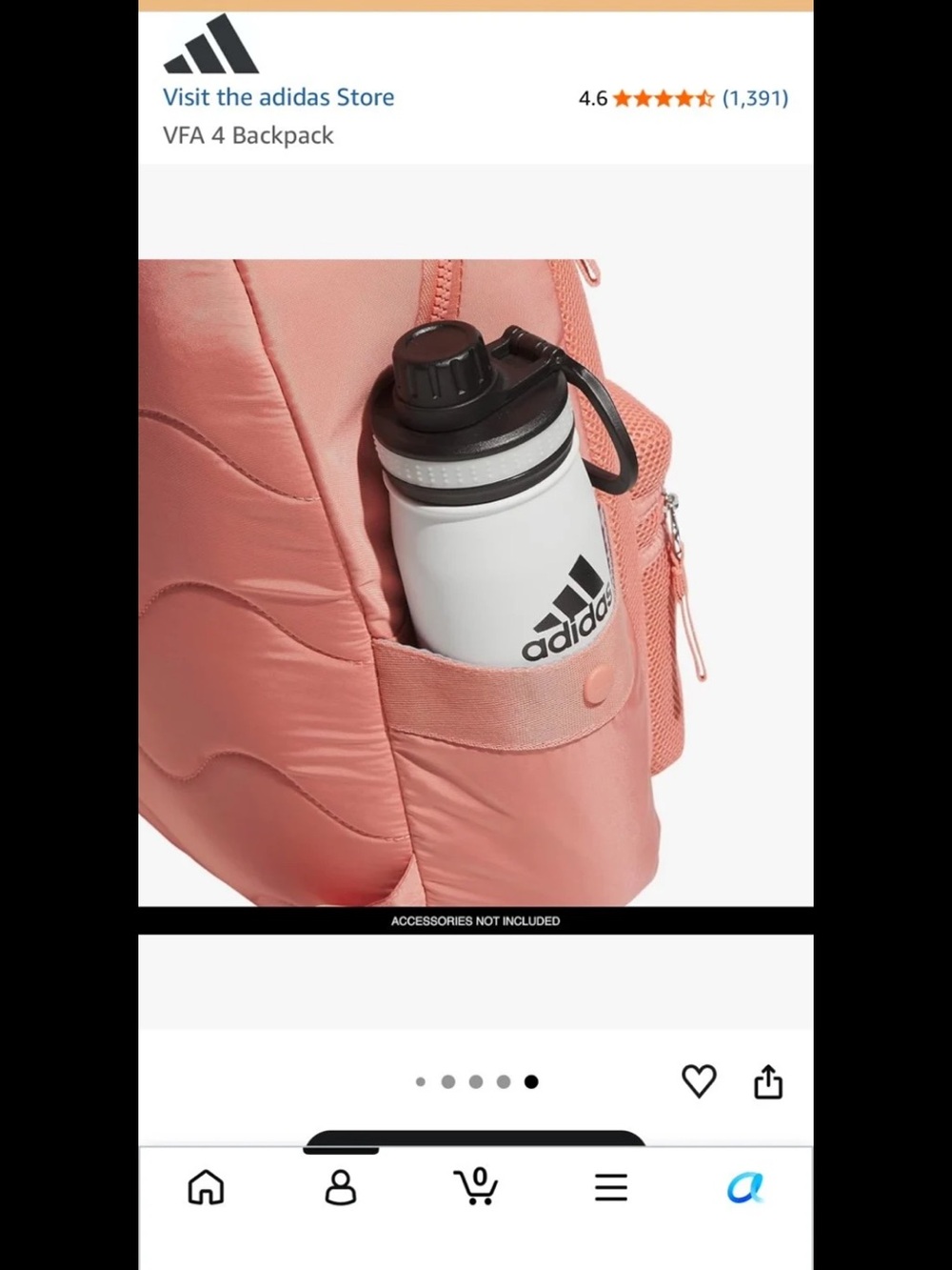 Adidas VFA 4 Mid Size Backpack - Picture 4 of 6